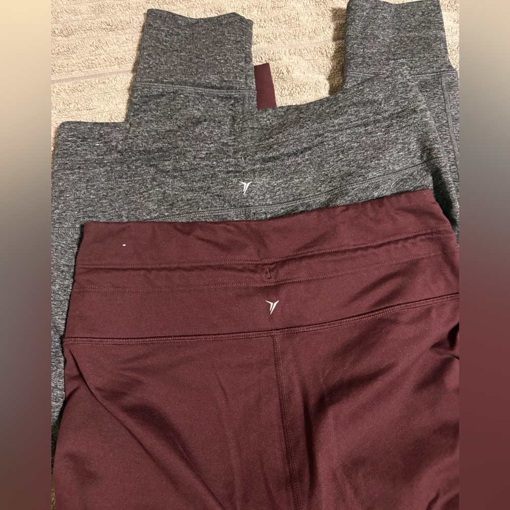 2 Old Navy Active High-Waisted CozeCore Jogger Leggings - Picture 9 of 9